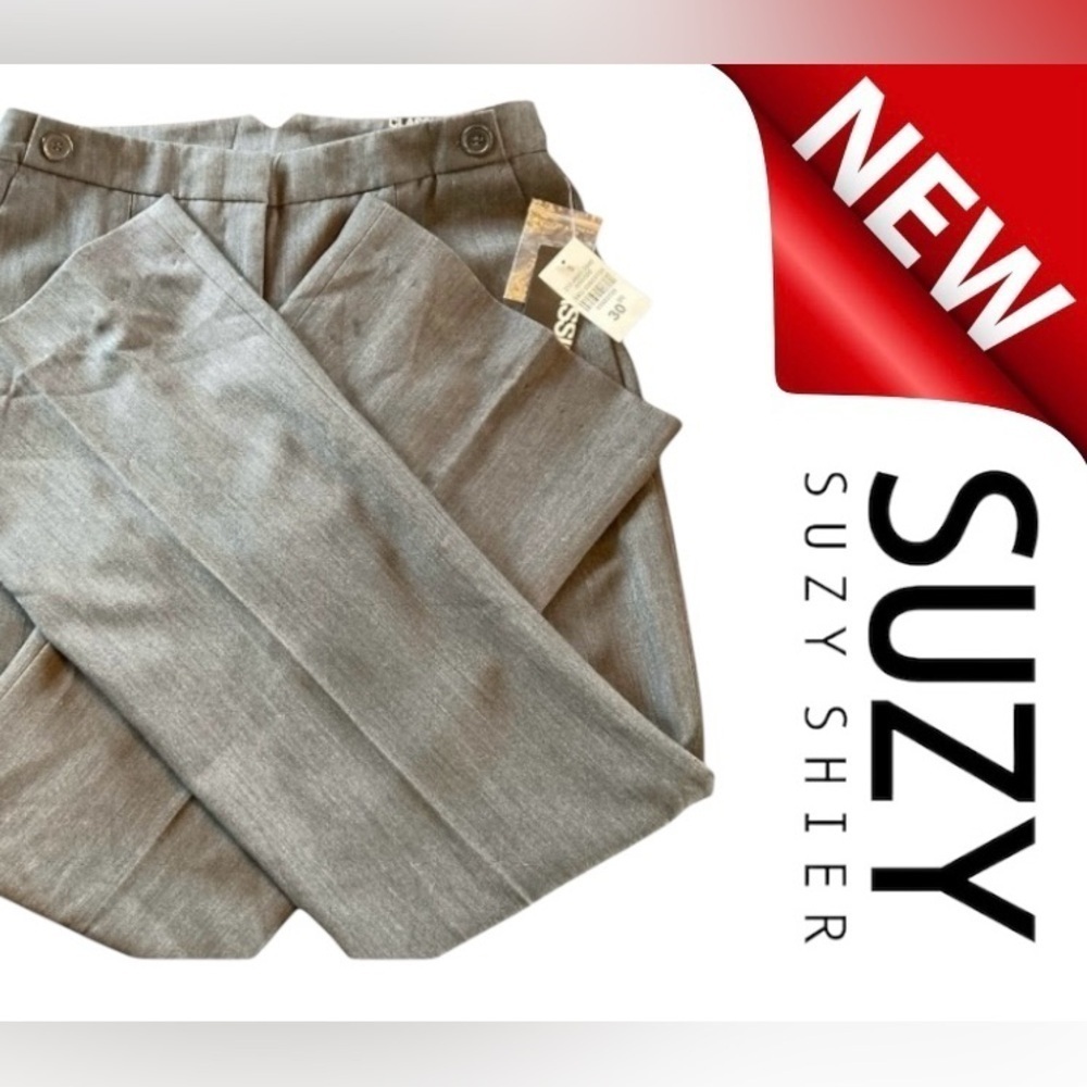 Suzy Shier Dress Pants Women's Size 5/6 NWT Grey